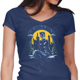 Christmas Kitty - Women's V-Neck