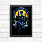 Christmas Kitty - Posters & Prints