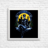 Christmas Kitty - Posters & Prints