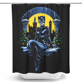 Christmas Kitty - Shower Curtain
