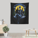 Christmas Kitty - Wall Tapestry