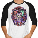 Christmas Mischief - 3/4 Sleeve Raglan T-Shirt