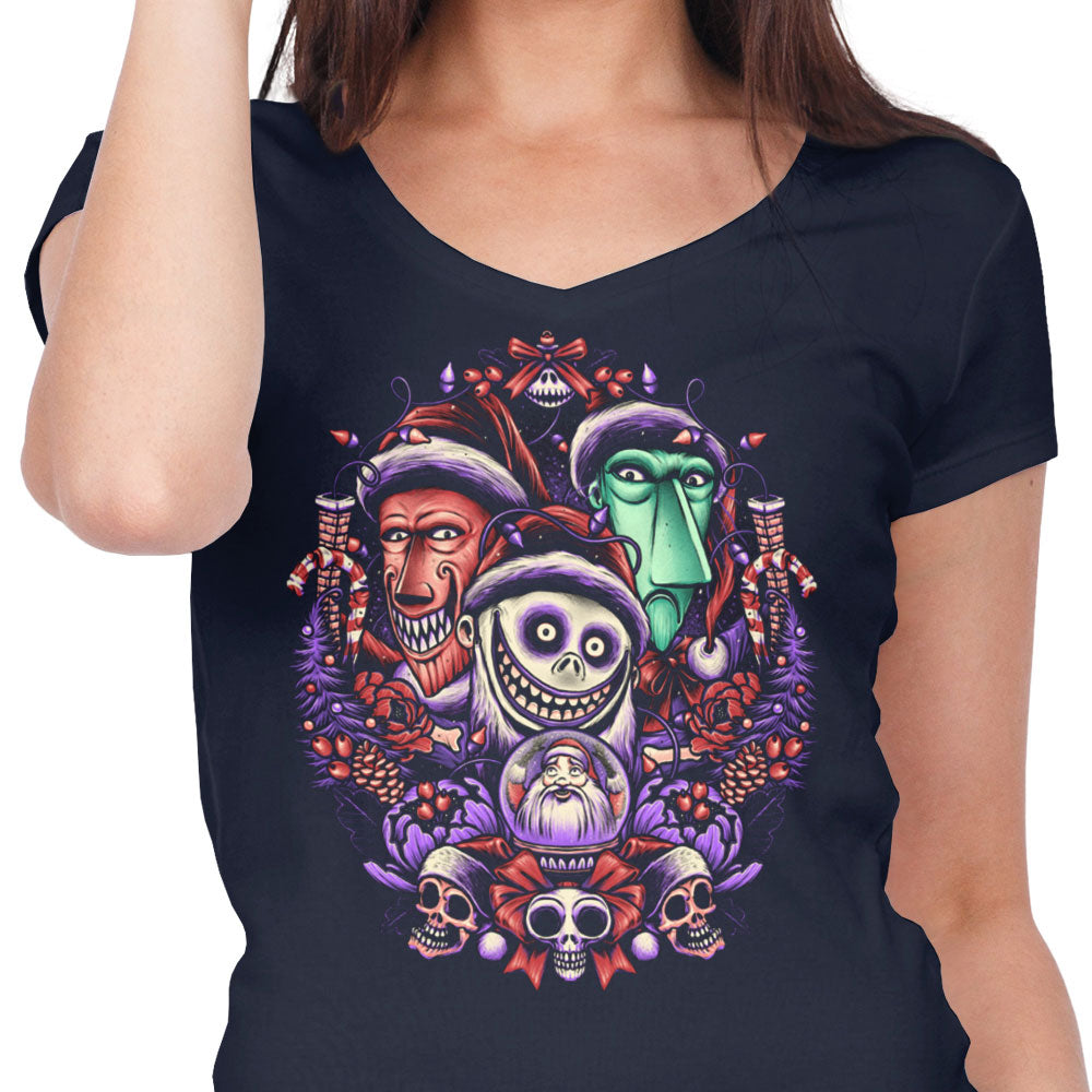 Christmas Mischief - Women's V-Neck