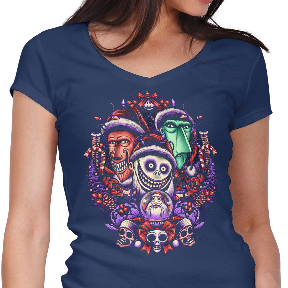 Christmas Mischief - Women's V-Neck
