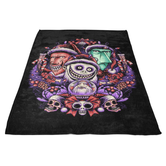 Christmas Mischief - Fleece Blanket