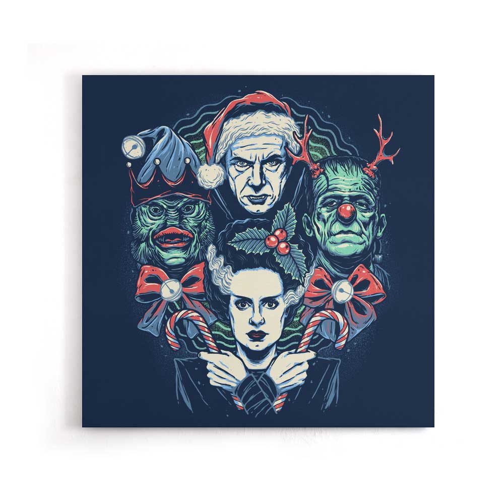 Christmas Monsters - Canvas Print