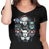 Christmas Monsters - Women's V-Neck