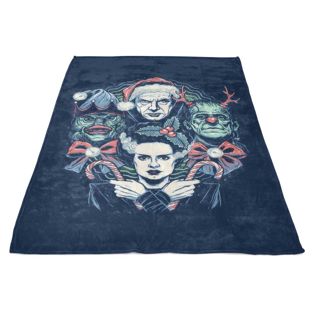 Christmas Monsters - Fleece Blanket