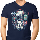 Christmas Monsters - Men's V-Neck