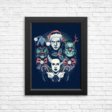 Christmas Monsters - Posters & Prints