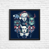 Christmas Monsters - Posters & Prints
