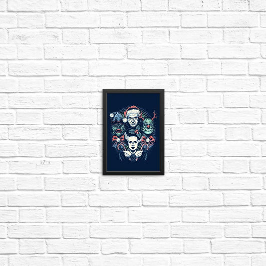Christmas Monsters - Posters & Prints