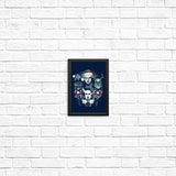 Christmas Monsters - Posters & Prints