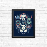 Christmas Monsters - Posters & Prints