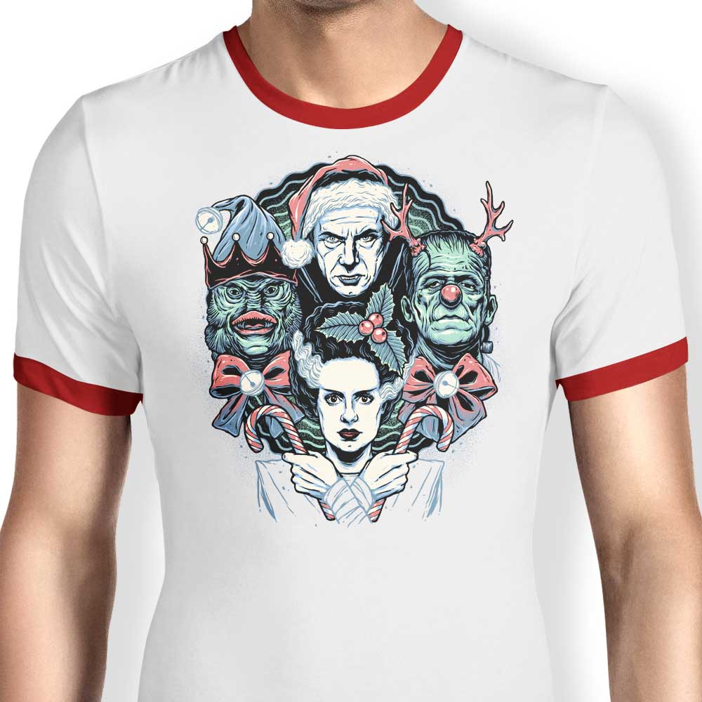 Christmas Monsters - Ringer T-Shirt