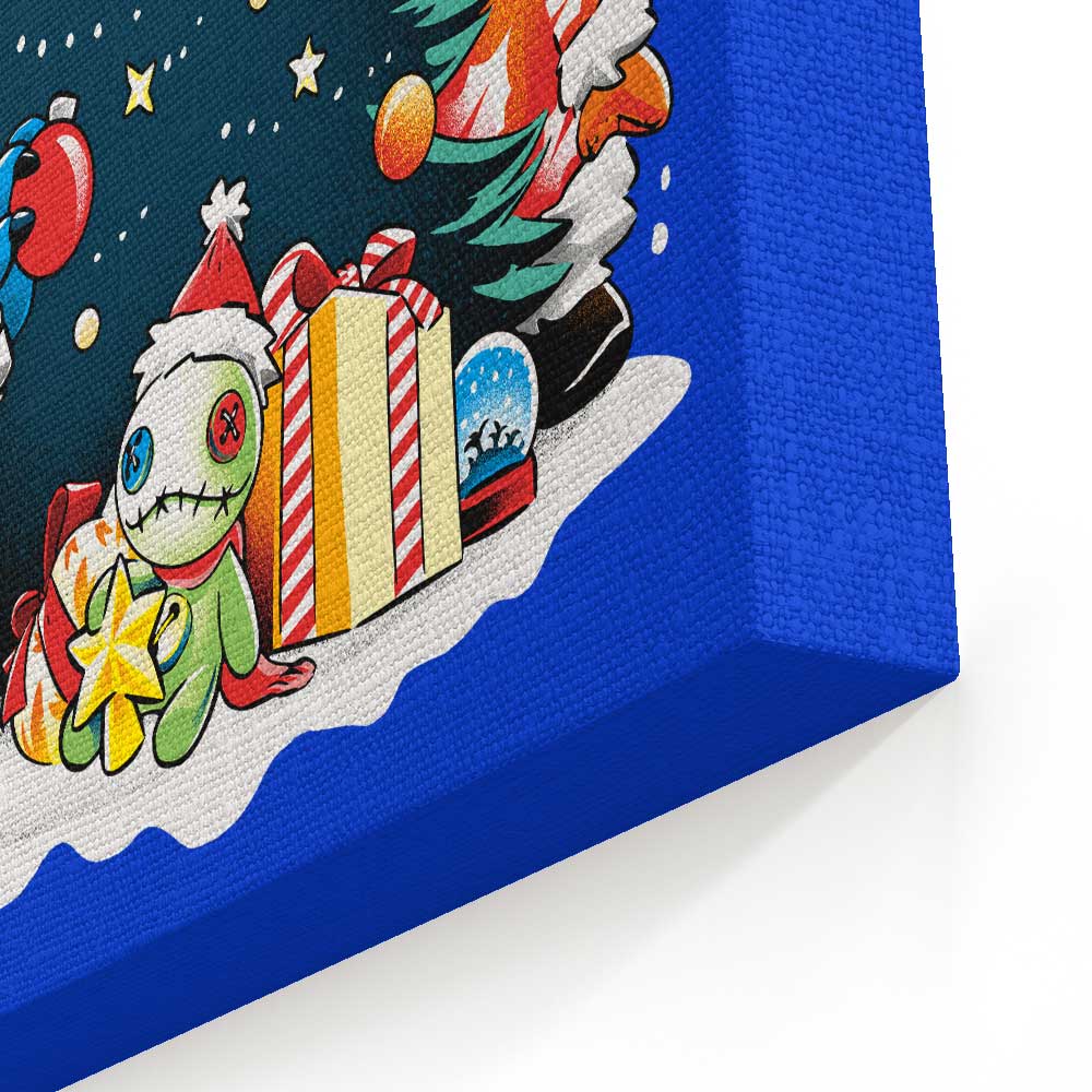 Christmas Ohana - Canvas Print