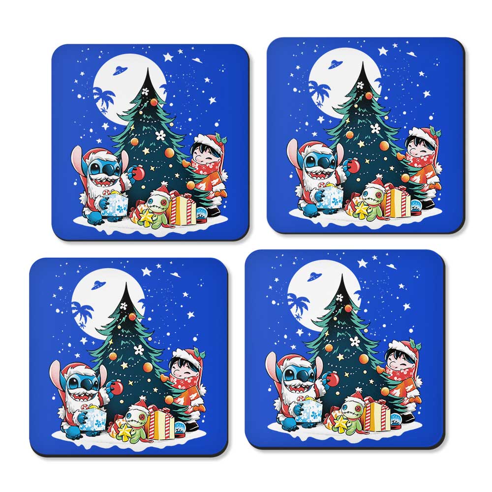 Christmas Ohana - Coasters