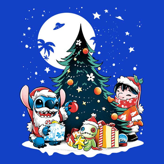 Christmas Ohana - Wall Tapestry