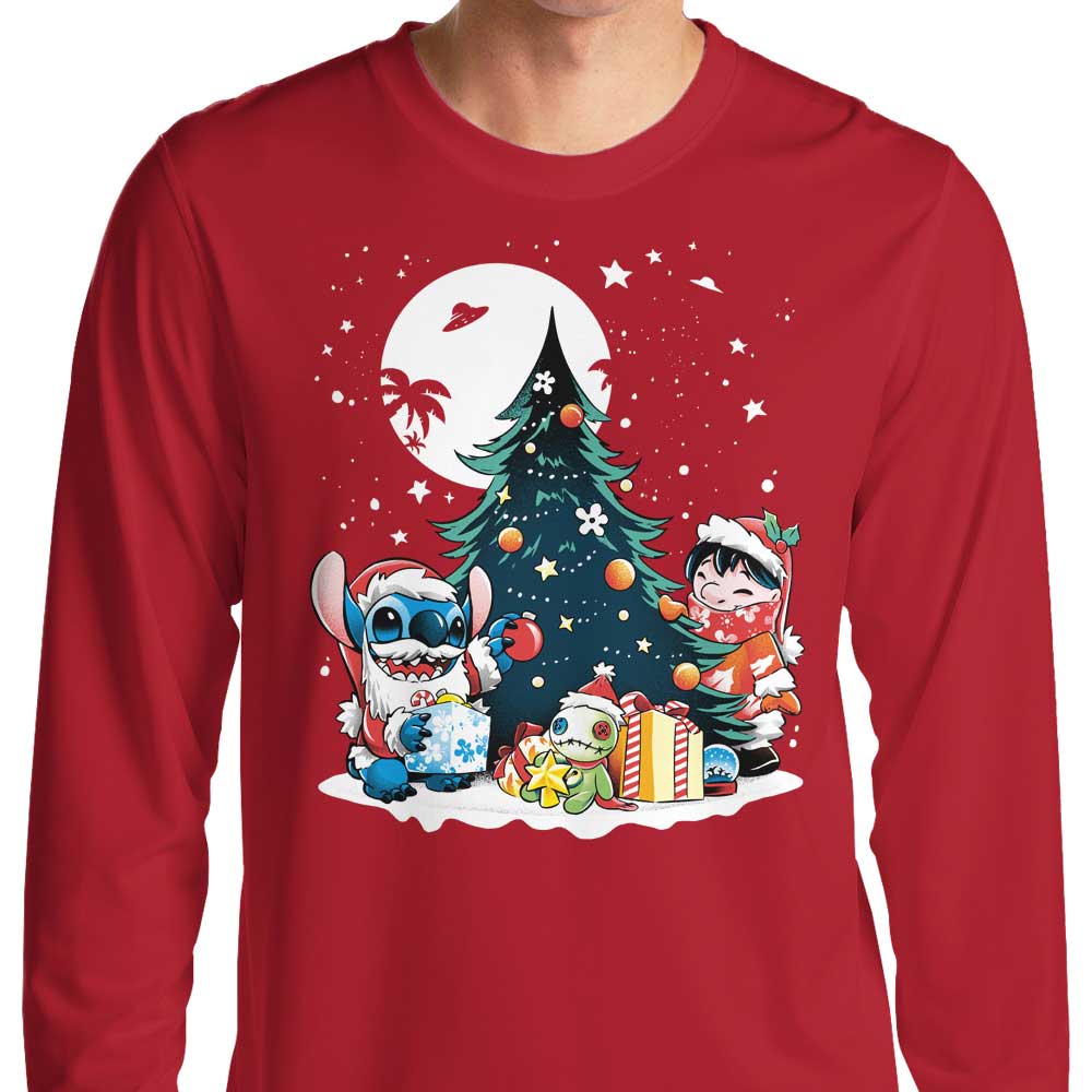Christmas Ohana - Long Sleeve T-Shirt