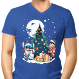 Christmas Ohana - Men's V-Neck