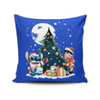 Christmas Ohana - Throw Pillow