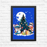 Christmas Ohana - Posters & Prints