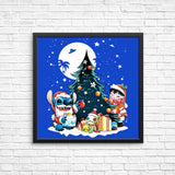 Christmas Ohana - Posters & Prints