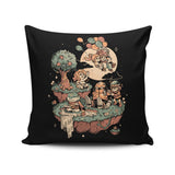Chrono Island - Throw Pillow