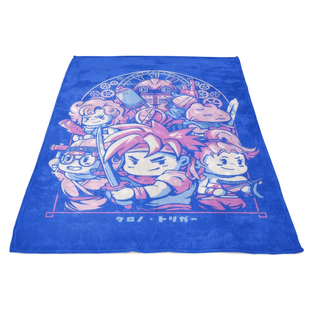Chrono Squad - Fleece Blanket