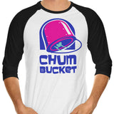 Chum Bell - 3/4 Sleeve Raglan T-Shirt