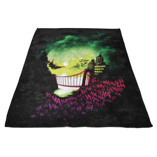 City of Smiles - Fleece Blanket