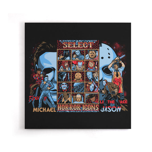 Clash of Horror - Canvas Print