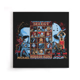 Clash of Horror - Canvas Print