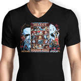 Clash of Horror - Men's V-Neck