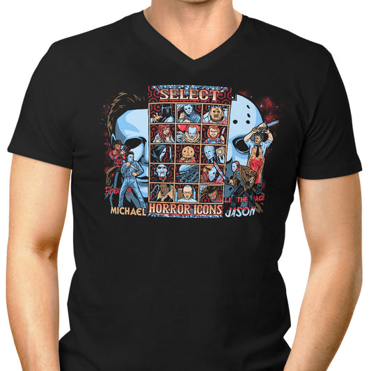 Clash of Horror - Men's V-Neck