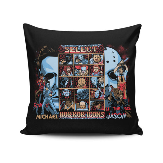 Clash of Horror - Throw Pillow