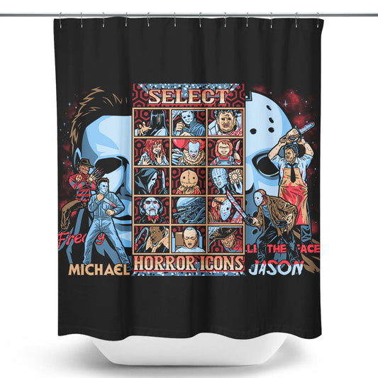 Clash of Horror - Shower Curtain