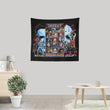 Clash of Horror - Wall Tapestry