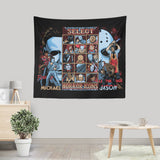 Clash of Horror - Wall Tapestry