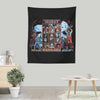 Clash of Horror - Wall Tapestry