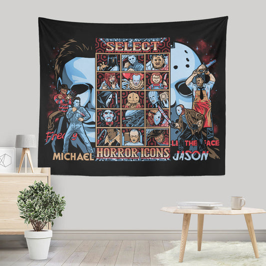 Clash of Horror - Wall Tapestry