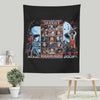 Clash of Horror - Wall Tapestry