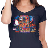 Clash of Spiders - Women's V-Neck