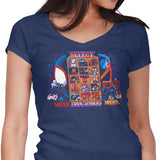 Clash of Spiders - Women's V-Neck