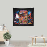 Clash of Spiders - Wall Tapestry