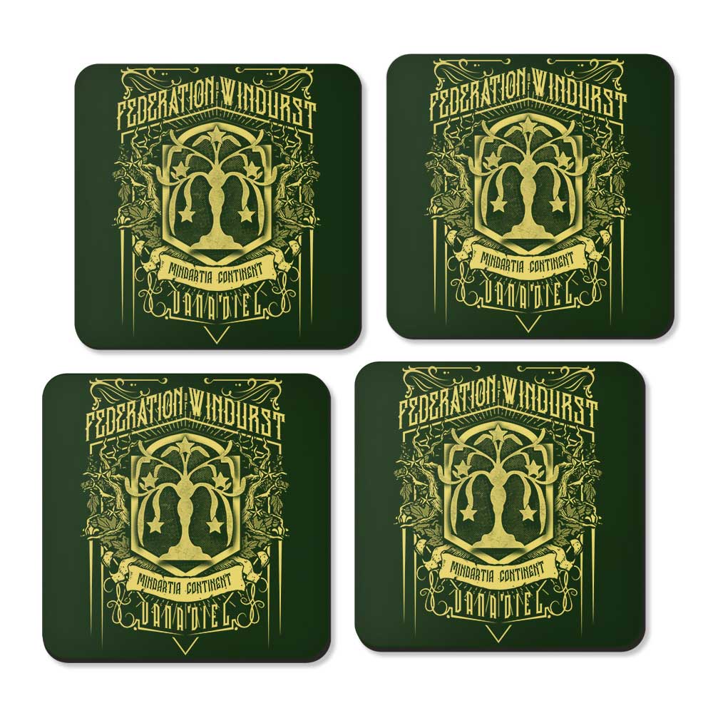 Classic Federation - Coasters