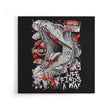 Clever Dino - Canvas Print