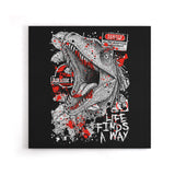 Clever Dino - Canvas Print