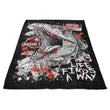 Clever Dino - Fleece Blanket