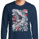 Clever Dino - Long Sleeve T-Shirt